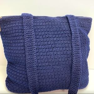 THE SAK Navy Blue Purse/Shoulder Bag/Tote